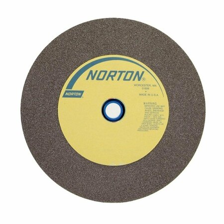 NORTON CO Bench & Pedestal Wheel, Standard, Aluminum Oxide, Size: 12 x 2 x 1-1/2 Med, Max RPM: 2070 662532-63056